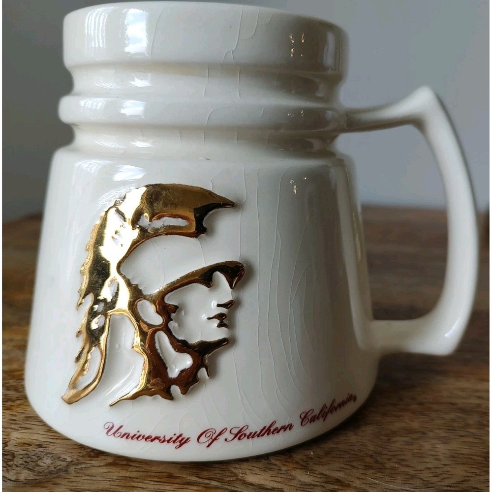 University of Southern California USC Trojans Vintage Coffee Travel Nonslip Mug